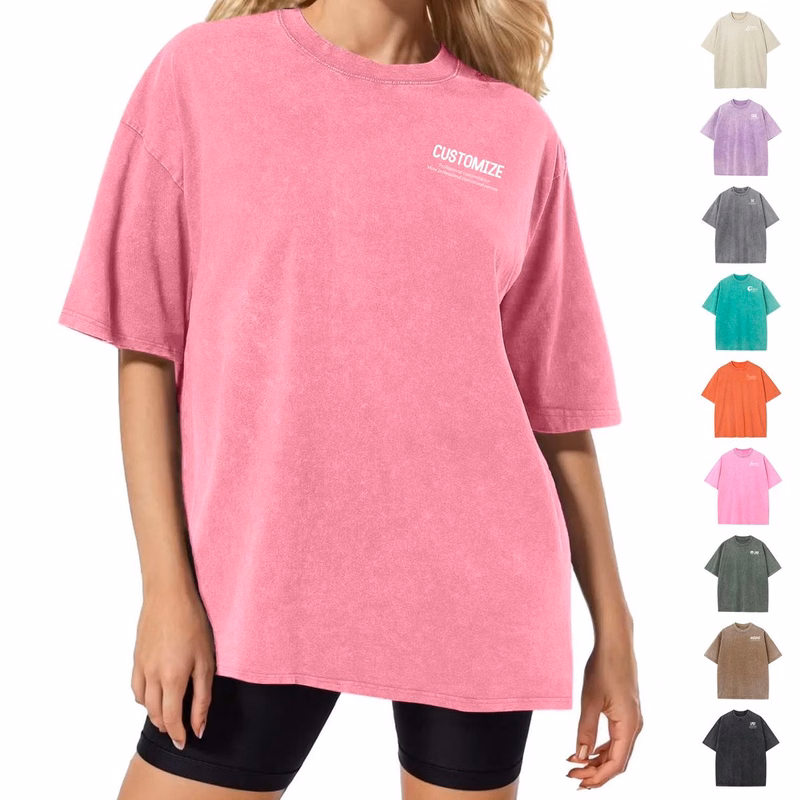Vintage Washed Cotton T-Shirt