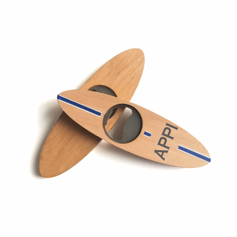 A Surfboard Bottle Opener