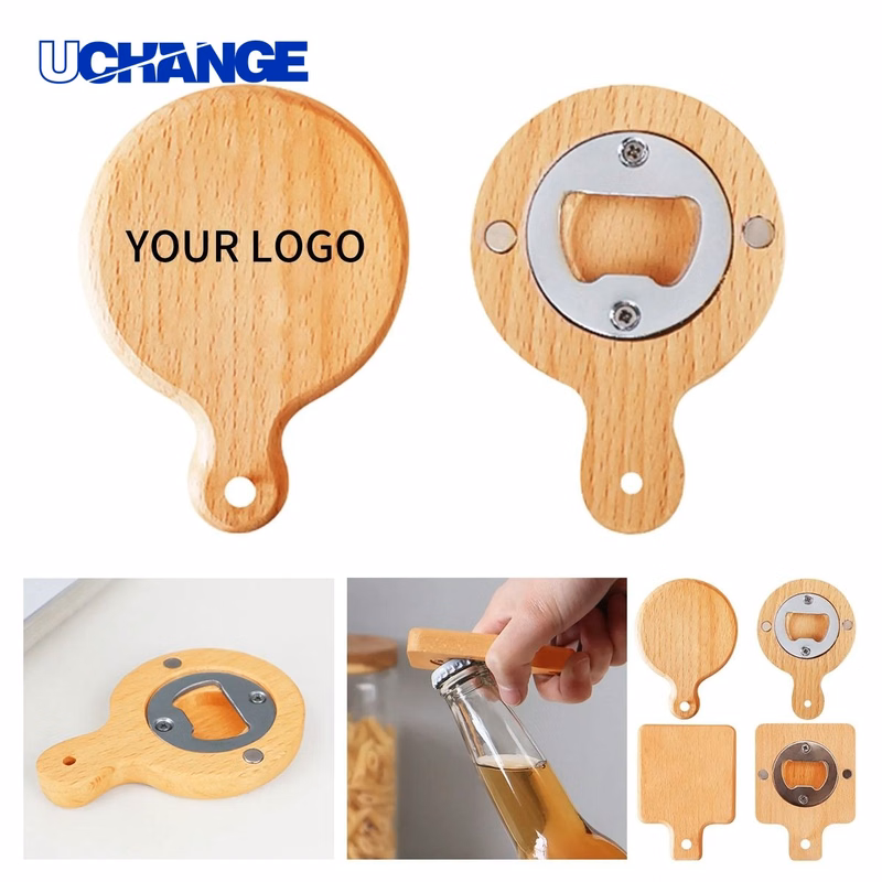 Opener Tool Wooden Magnetic Design
