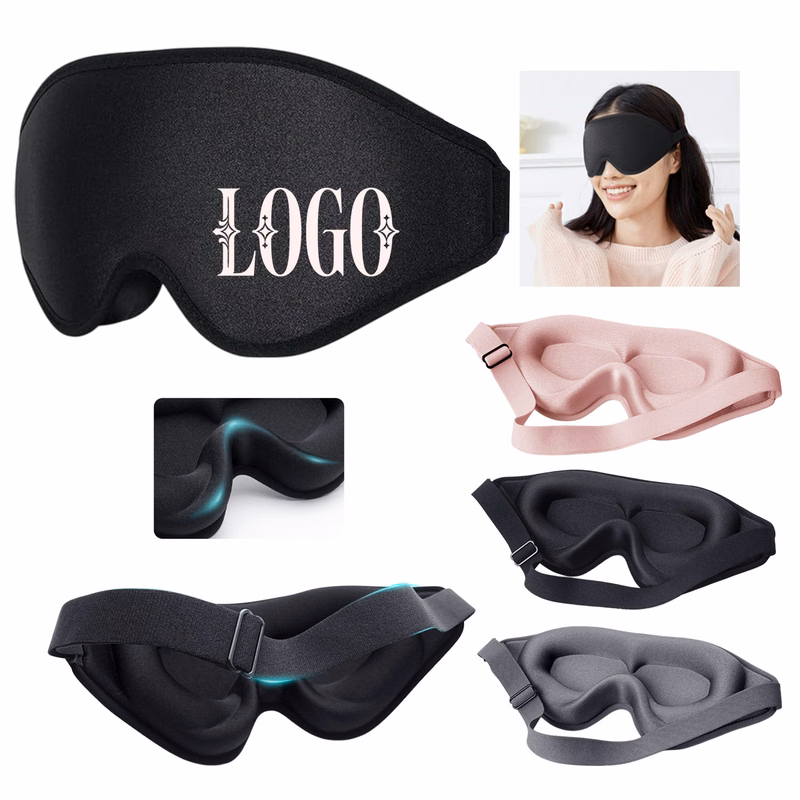 3D Memory Foam Full Blackout Eye Mask