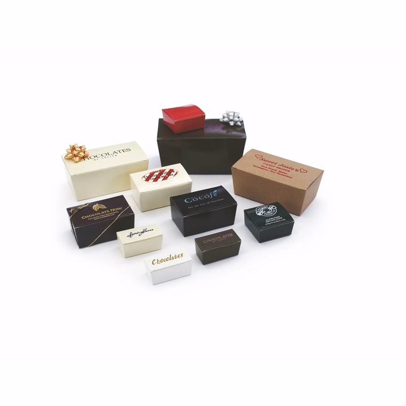 Once-Piece Candy Boxes - Gloss Colors