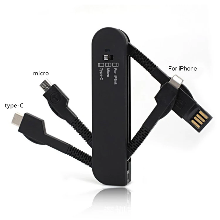 Multi Folding Pocket Knife-Like Charging Cable 1