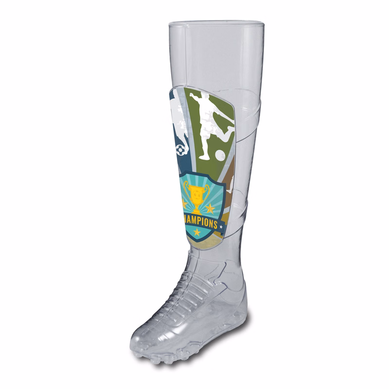 22oz Break Resistant PVC Soccer Beer Boot