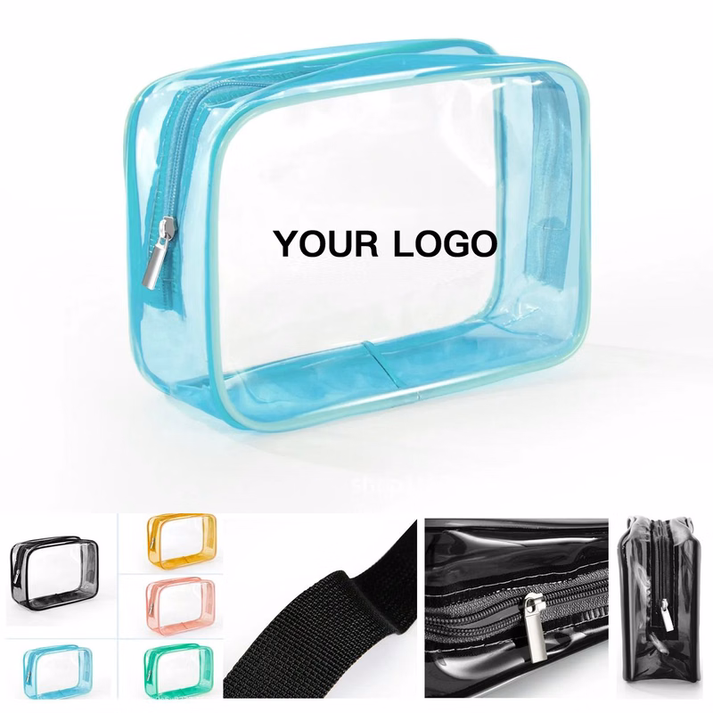 Compact Clear Toiletries Bag For Travel Essentials