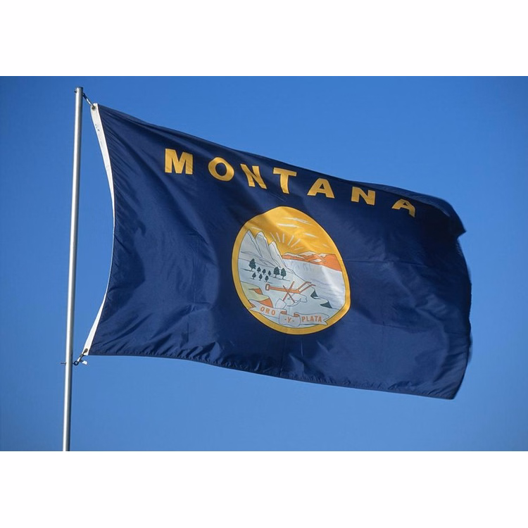 Montana State Flag - 2' x 3' - Nylon