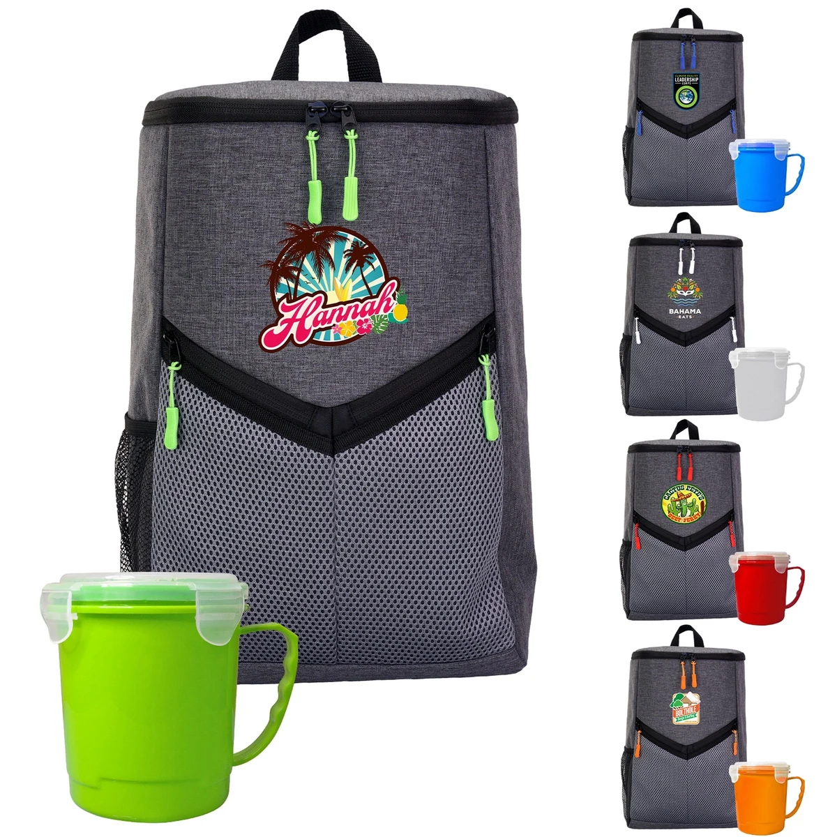 Victory Soup Backpack Cooler Set 1