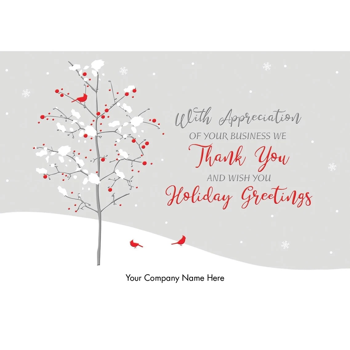 Snow Birds Holiday Cards 1
