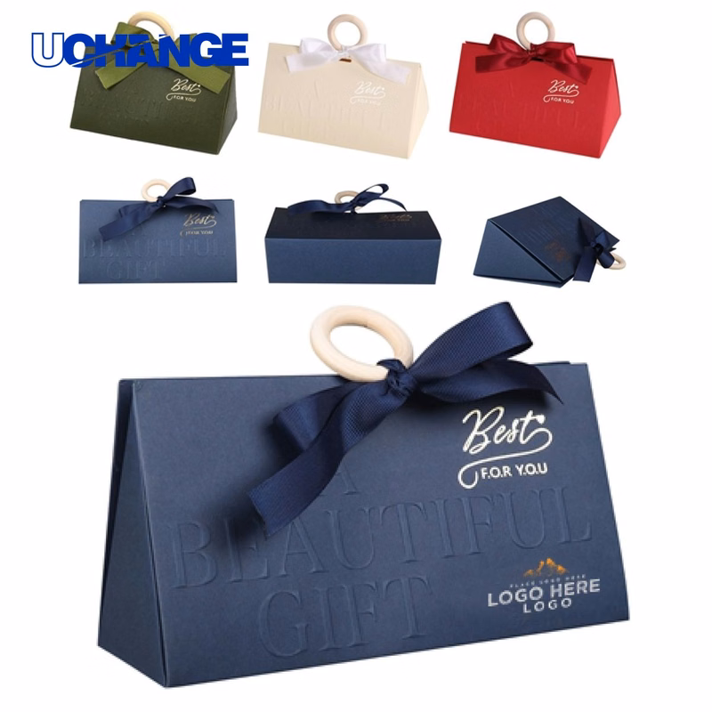 Wedding Candy Gift Box with Ribbon