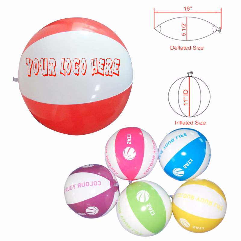 16" 2-color Beach Ball