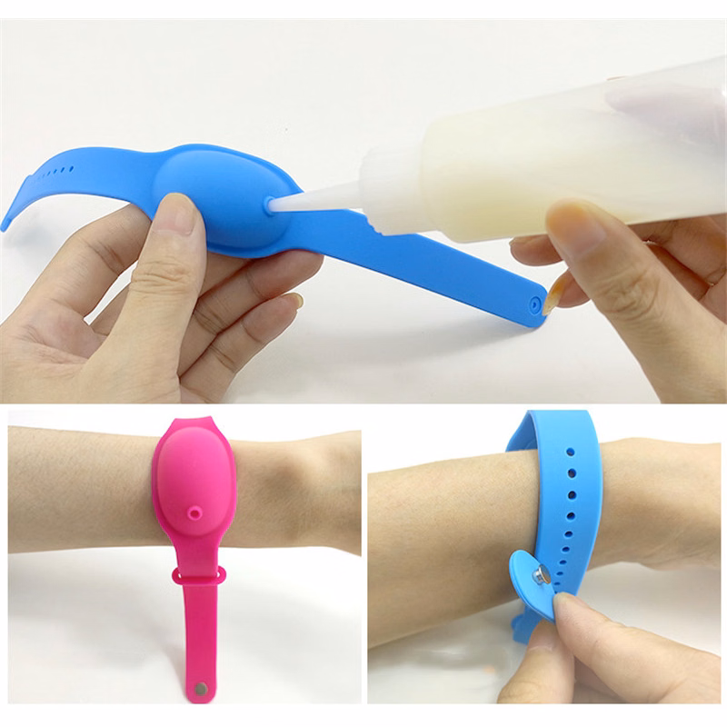 Silicone Hand Sanitizer Bracelet