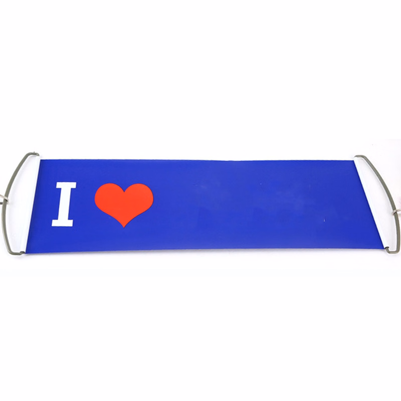 Full Color Hand Held Retractable Scrolling Banner