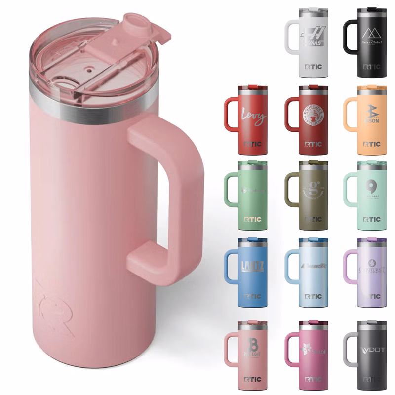 RTIC 16oz. Stainless Steel Ceramic Lined Travel Mugs