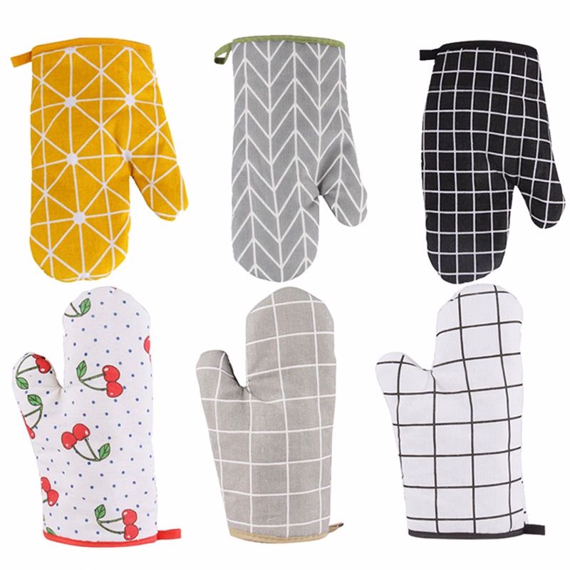 Oven Mitts Bbq Cooking Gloves