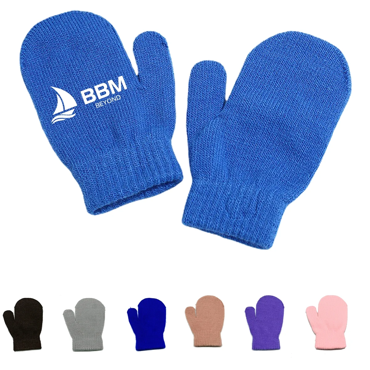 Kids Winter Warm Knitted Gloves 1