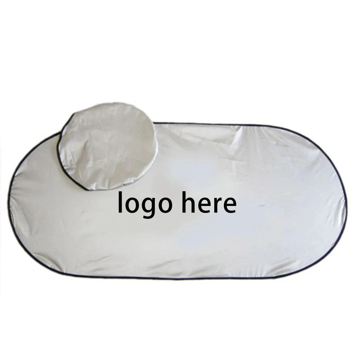 Folding Single Panel Windshield Sunshade 1