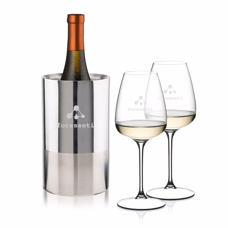 Catania Wine Cooler & RIEDEL Trauben Wine Set