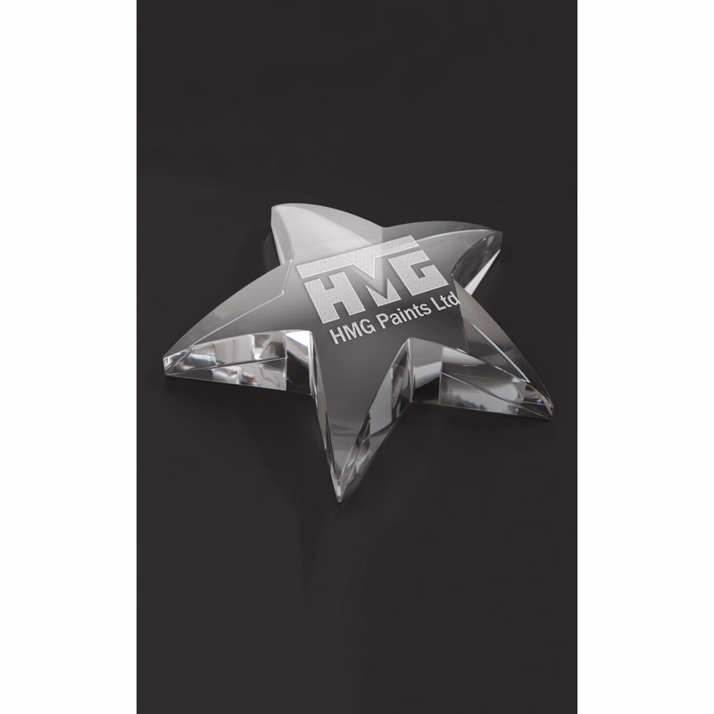 Radiant Star Paperweight