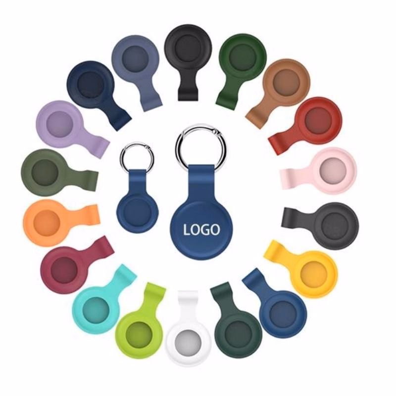 Silicone Keychain AirTag Case Holder