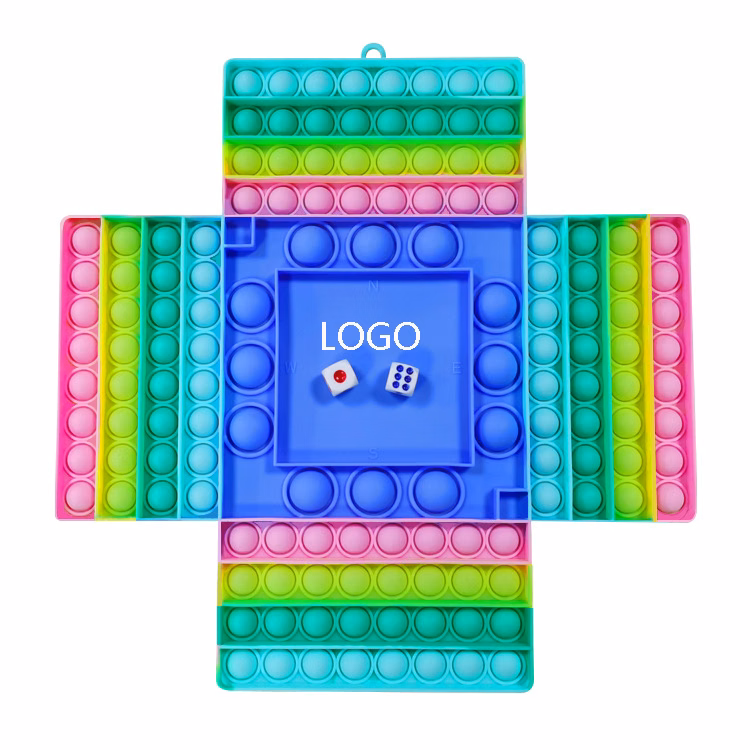 Big Size Pop Fidget Toy 4 Players Pop Chess Board Game