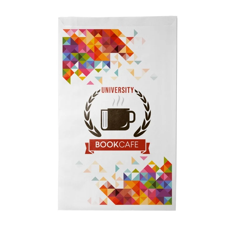 Digital Full-color 1-sided Merchant Paper Bag (8.5" x 13.5") 1