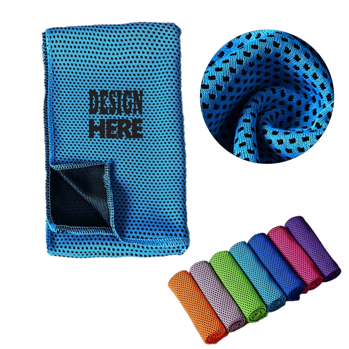 40" x 12" Summer Sports Quick Drying Cool Towel 1