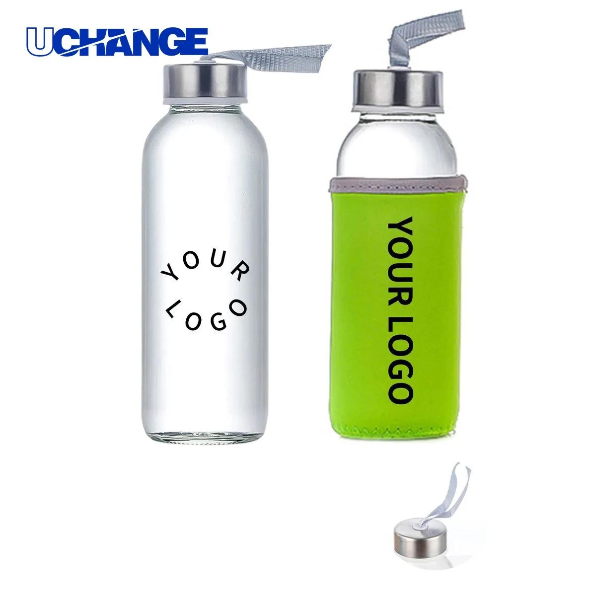 Heat Resistant Glass Bottle Drinkware for Daily Hydration 1