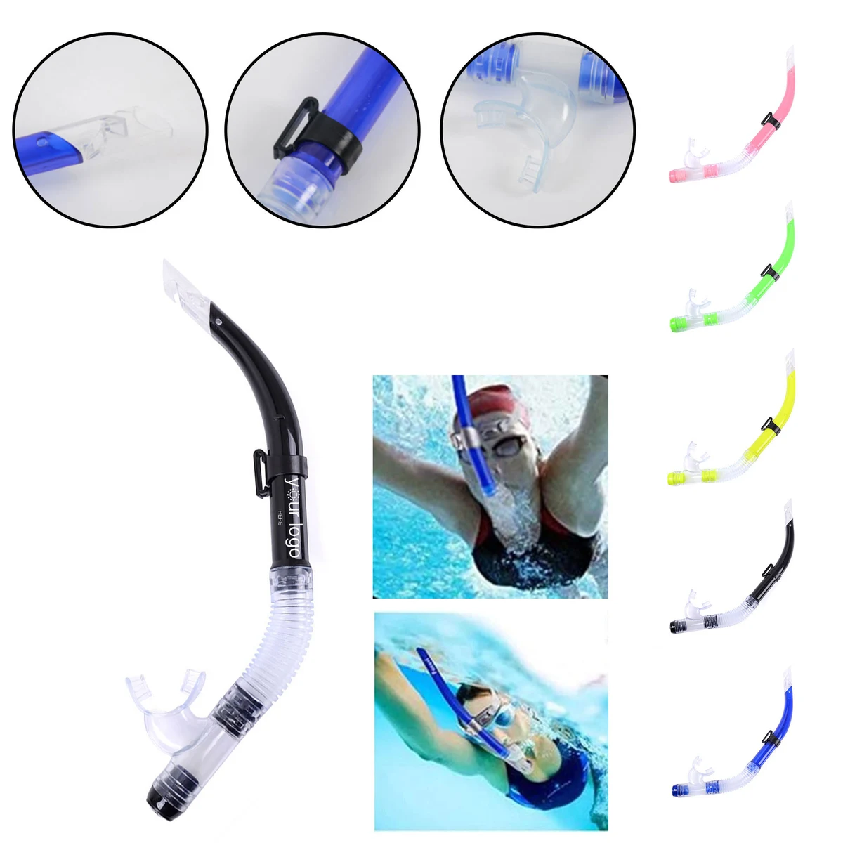 Diving Snorkel With Top Valve 1
