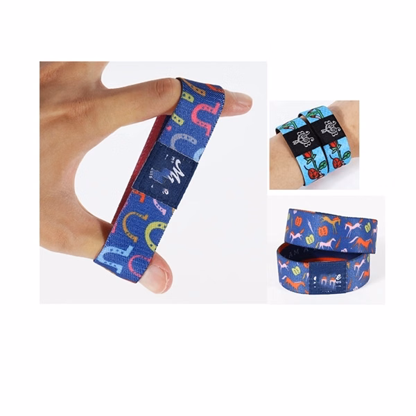 1" Woven Elastic Wristband