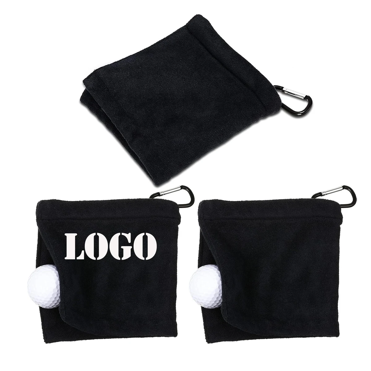 Golf Ball Pocket Towel 1