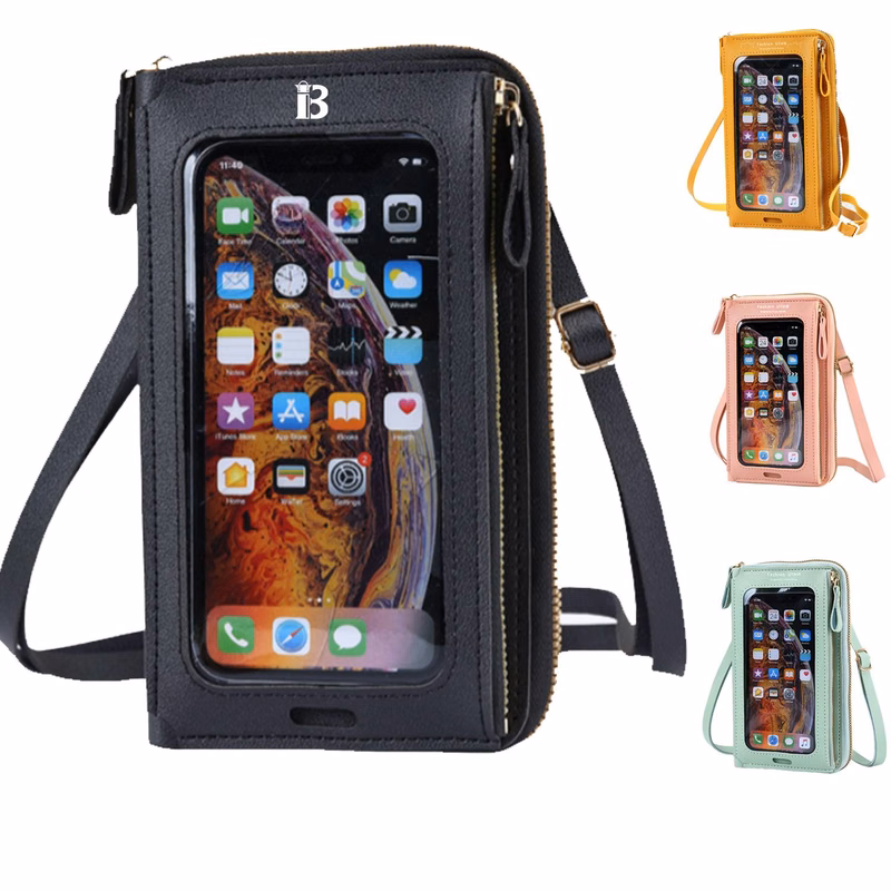 Customized Universal PU Purse Phone Bag