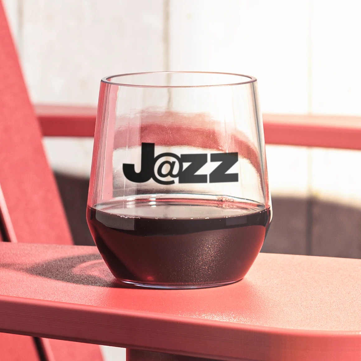 Poolside Tritan™ Stemless Wine Glass - 15oz (Set of 4) 1