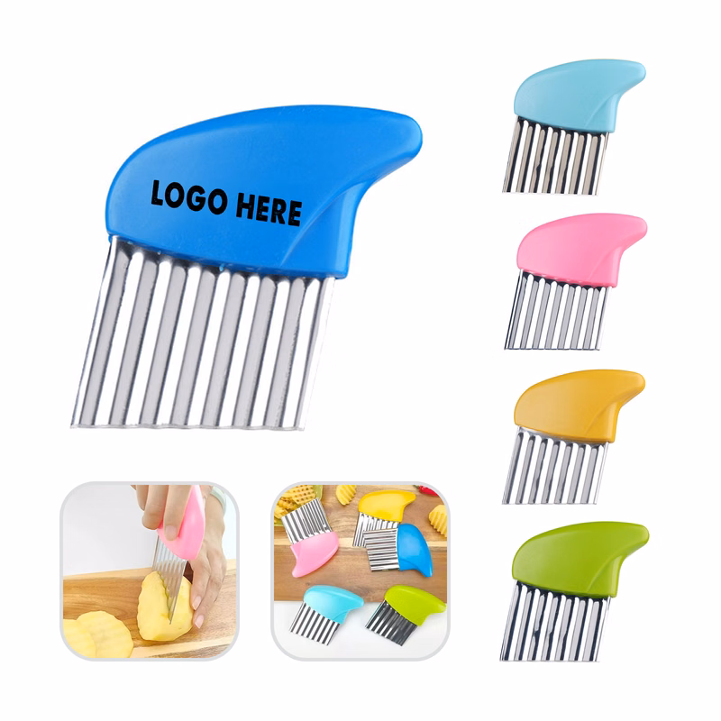 Stainless Steel Crinkle Cutter Potato Slicer