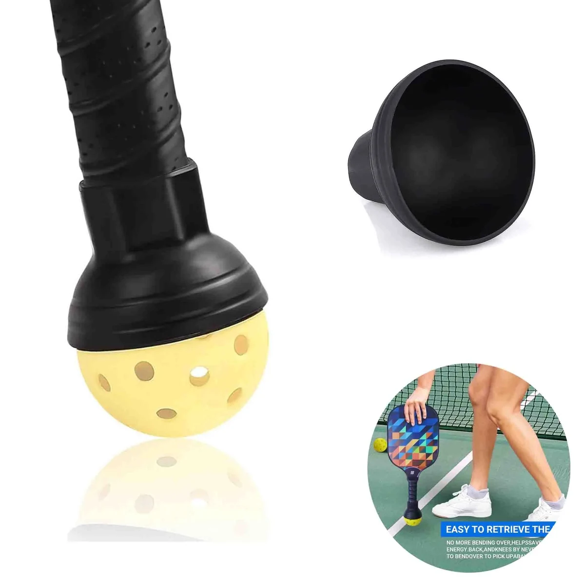 Pickleball Ball Retriever Picker Upper 1