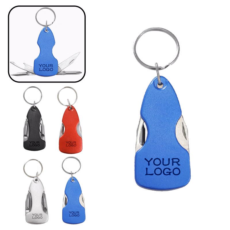 MOQ 20 PCS Keychain Survival Tool