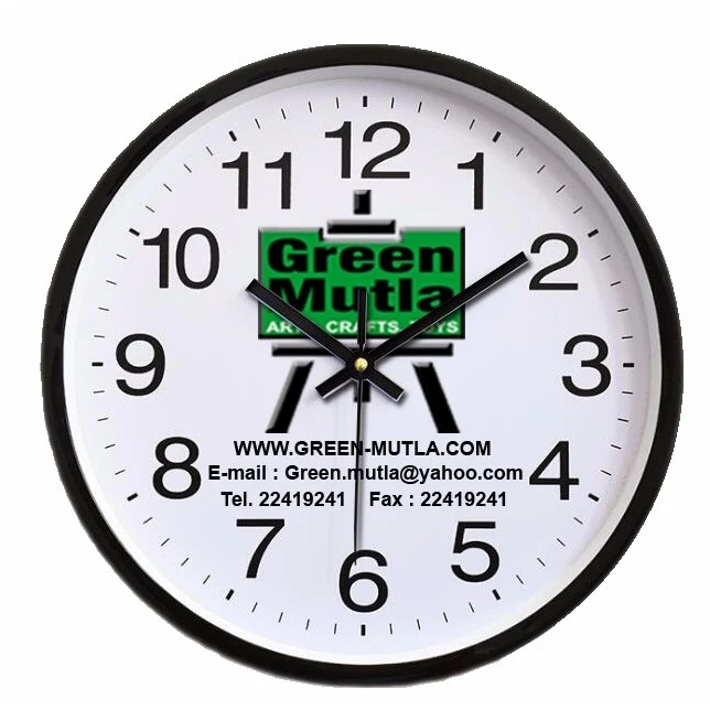 12 inch Round Wall Clock 1