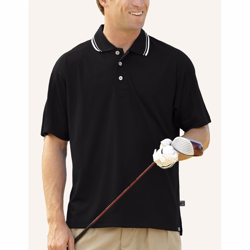 Men's Pacifica Birds Eye Solid Polo Shirt