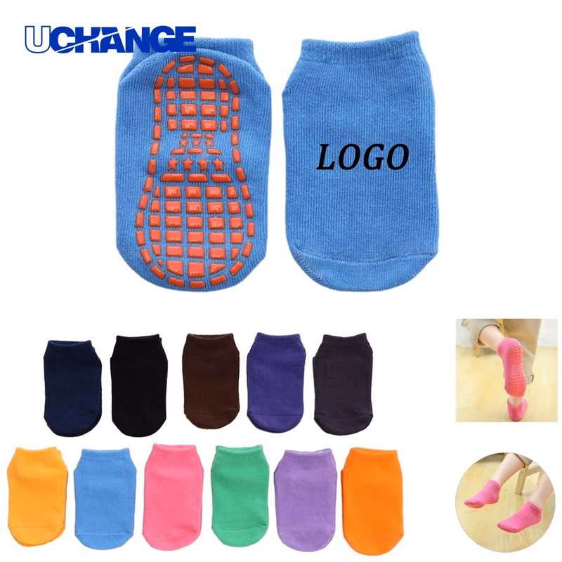 Cotton Early Education Yoga Socks for Yoga Practice and Indoor Use