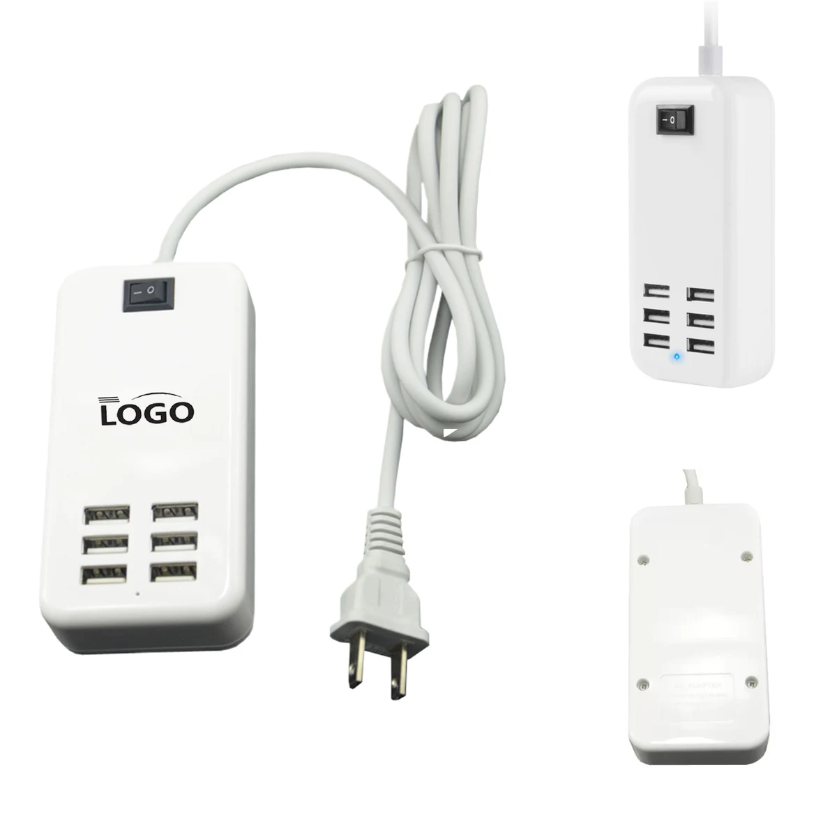 6-Port USB Charging Hub 1