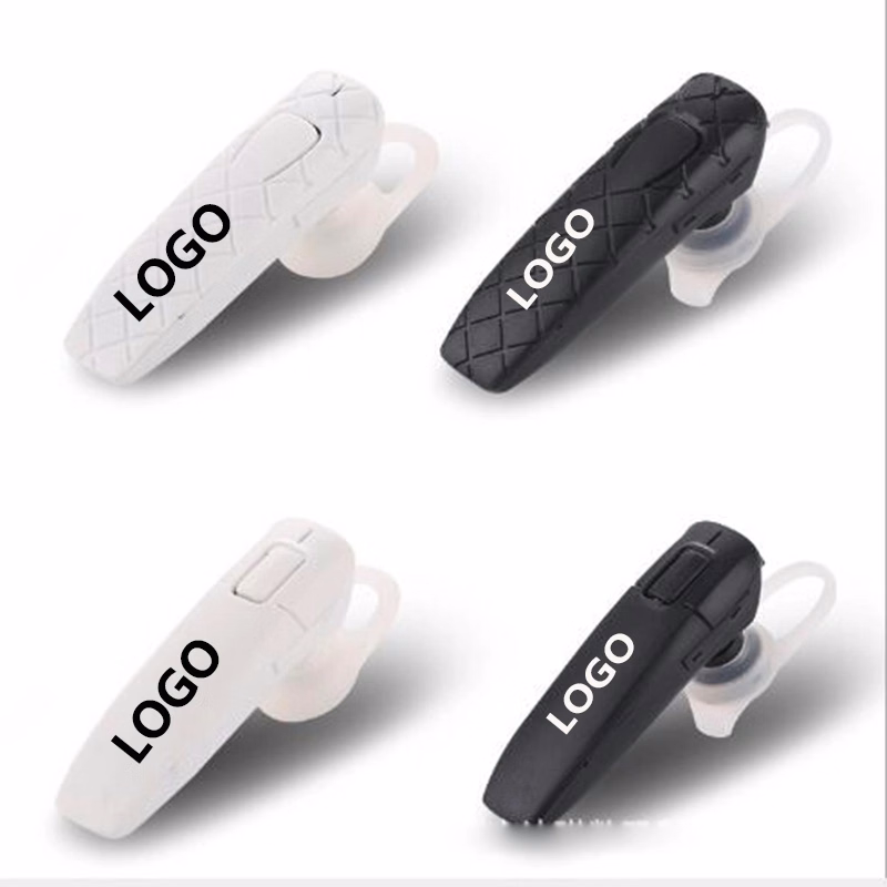 Black Waterproof Bluetooth Headset For Phone