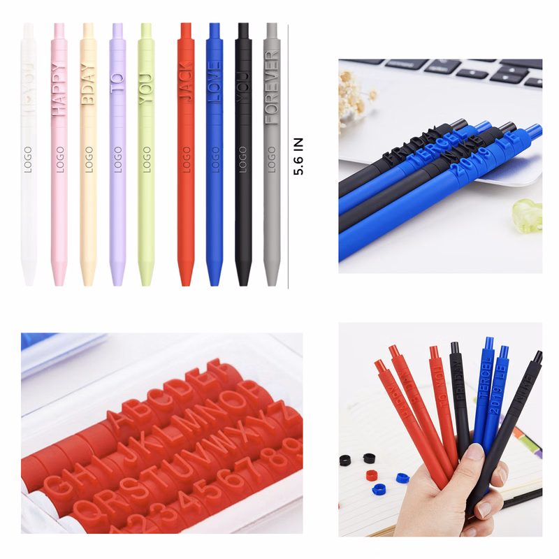 MOQ 10 PCS Creative DIY Handwritten Alphabet Pen
