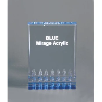 5" Blue Mirage Acrylic Award 1