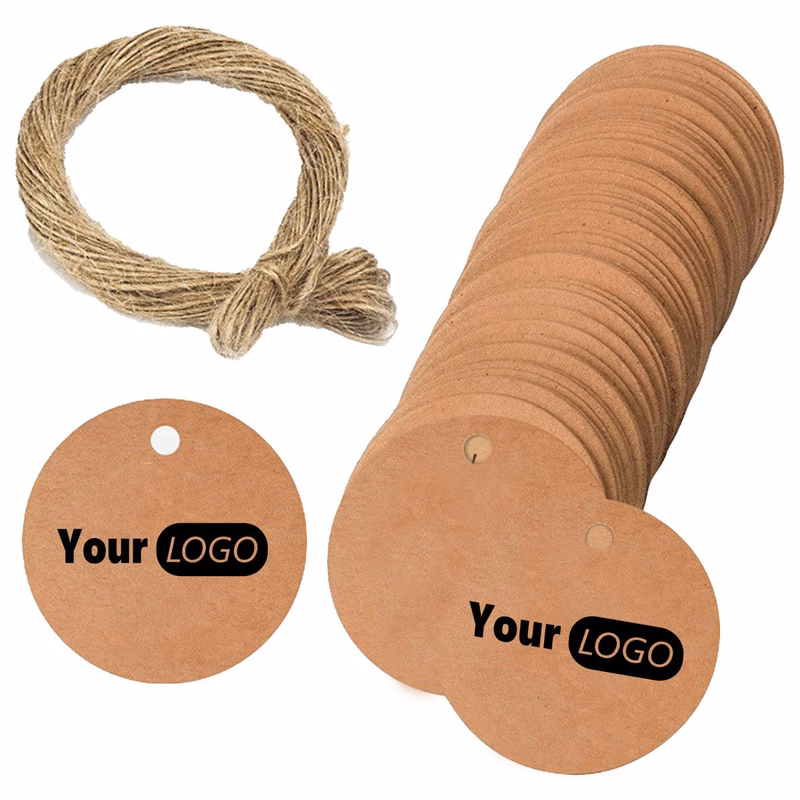 100 Pieces Paper Party Tags