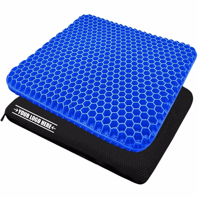 Egg Gel Seat Cushion With Non-Slip Cover