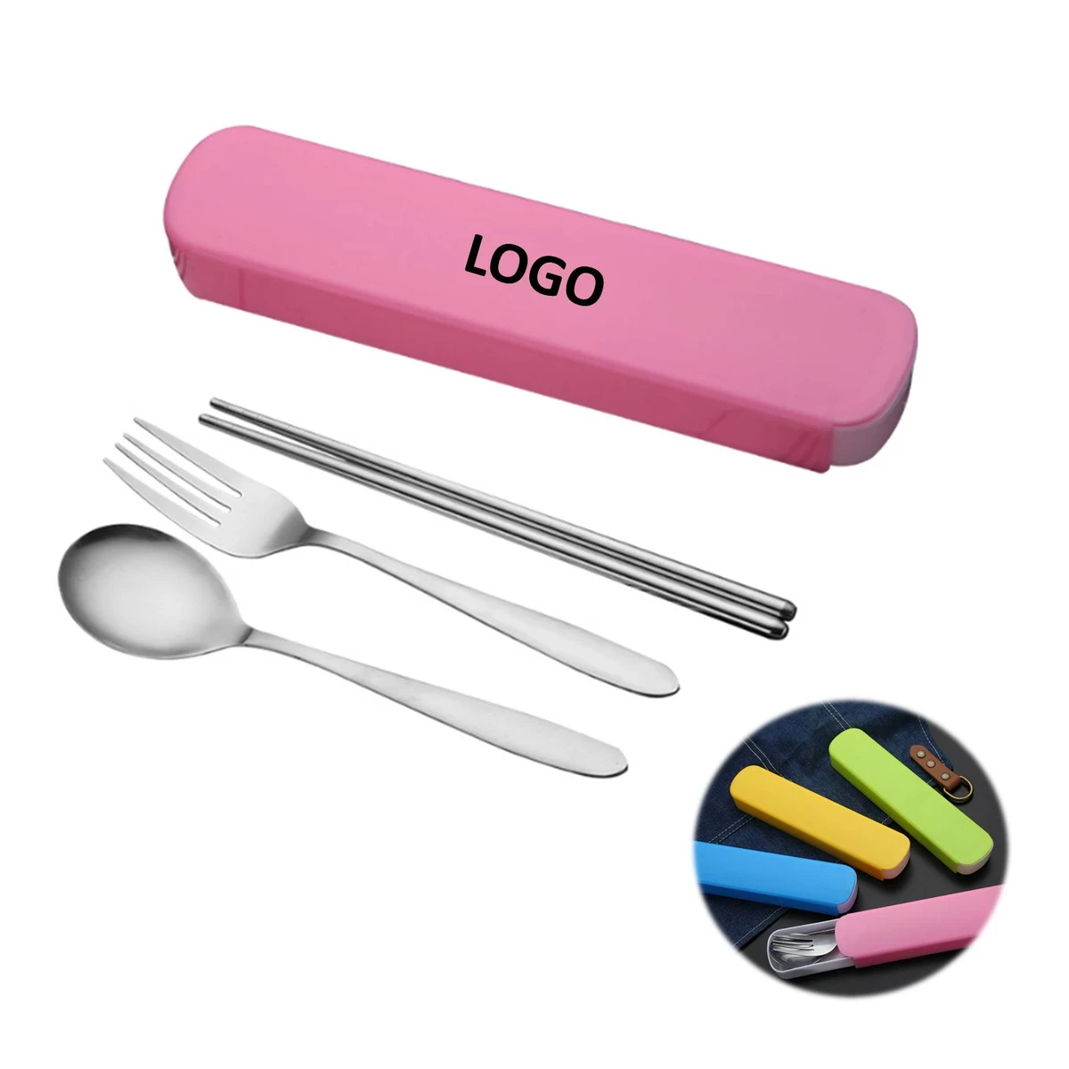 Portable Stainless Steel Cutlery Set 1