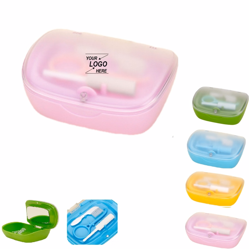 Orthodontic Retainer Case with Holder