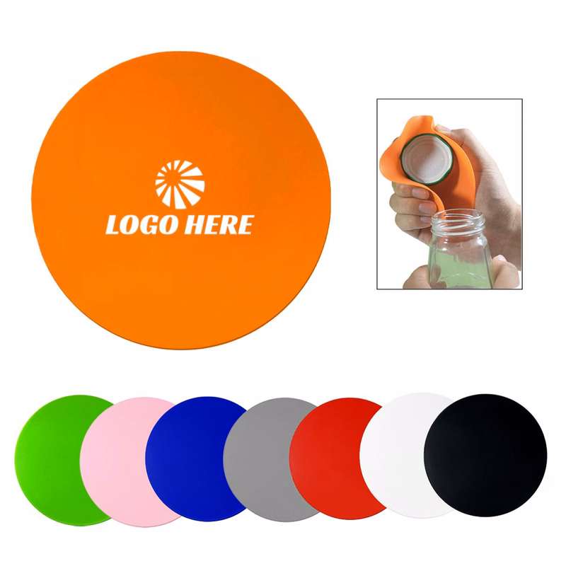 5" Circle Heat Resistant Silicone Coaster/Jar Opener