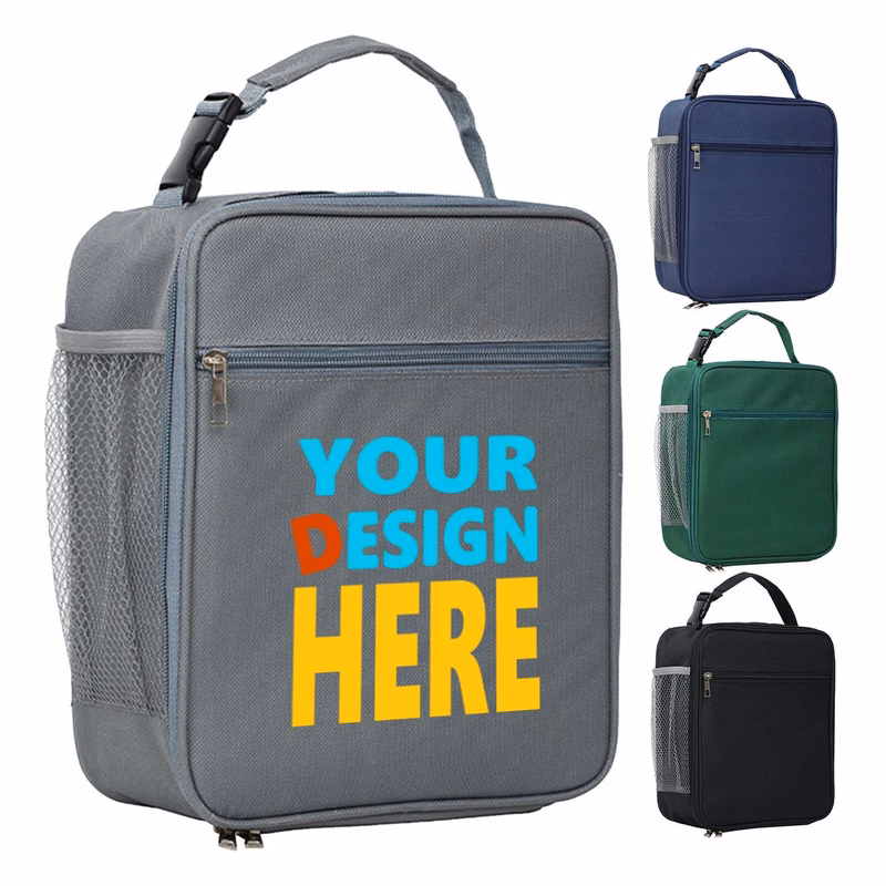 Lunch Bag with Insulated Oxford Fabric