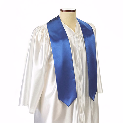 Royal Blue Graduation Sash - 5"x60"