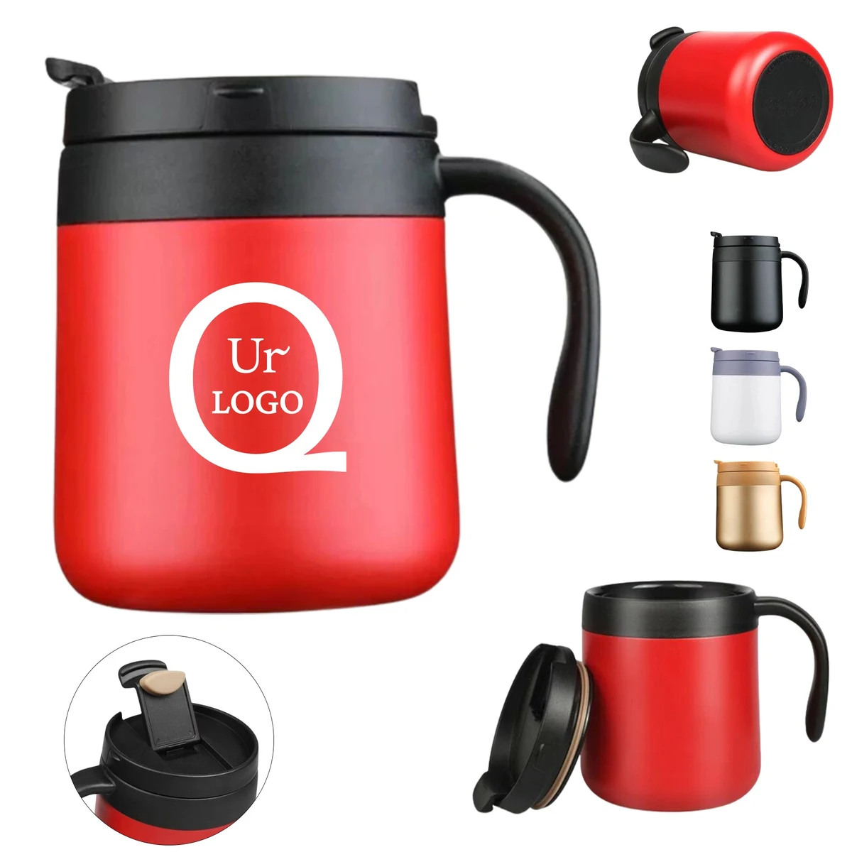 11.8Oz Stainless Steel Insulated Coffee Mug 1