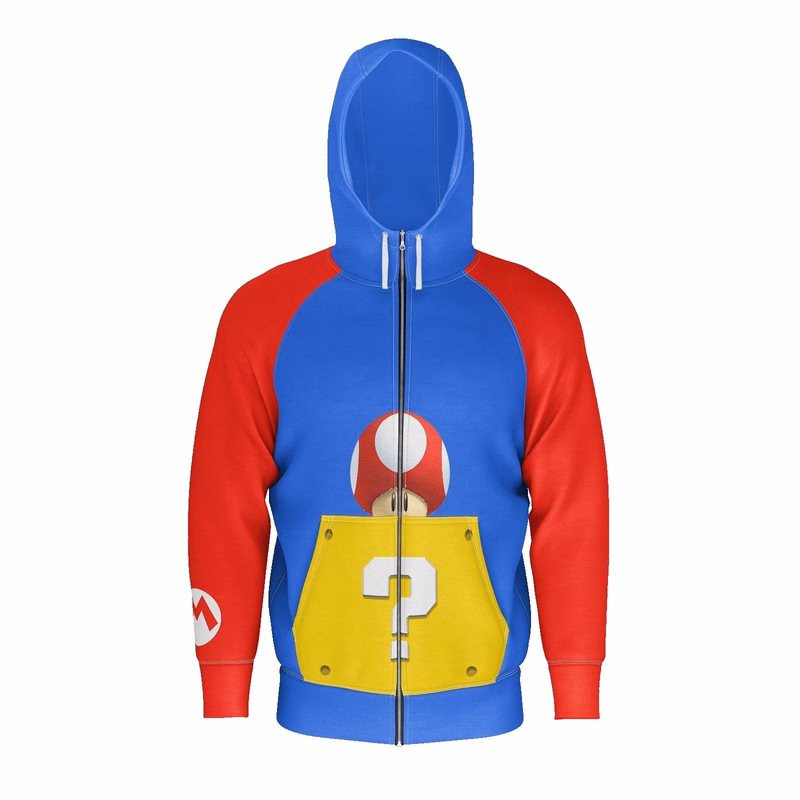 Men's Rreglan Standard Scuba-Neck Zip Hoodie